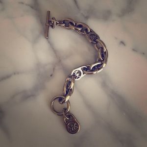 Michael Kors Gold Toggle Bracelet